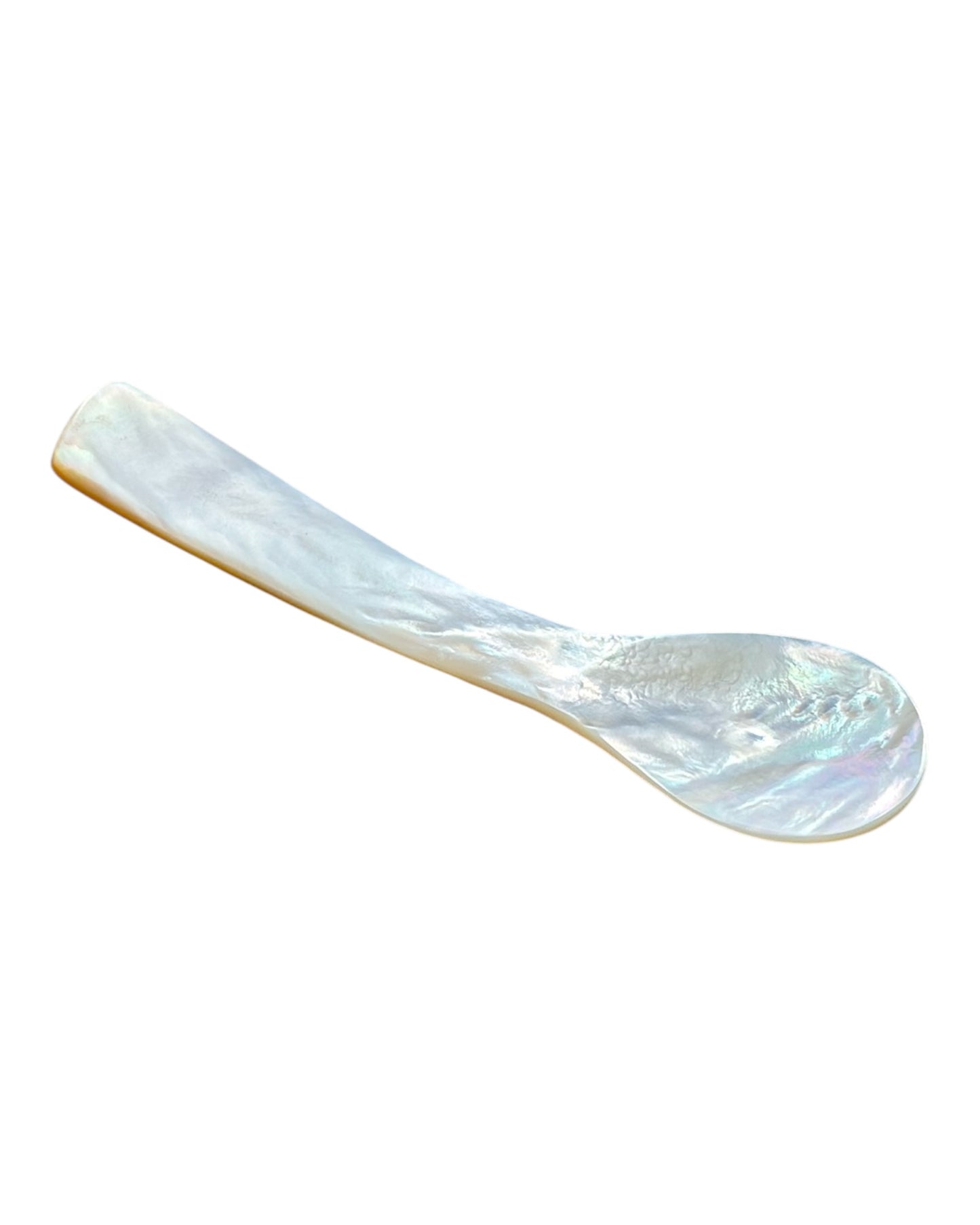 Pearl shell spoon